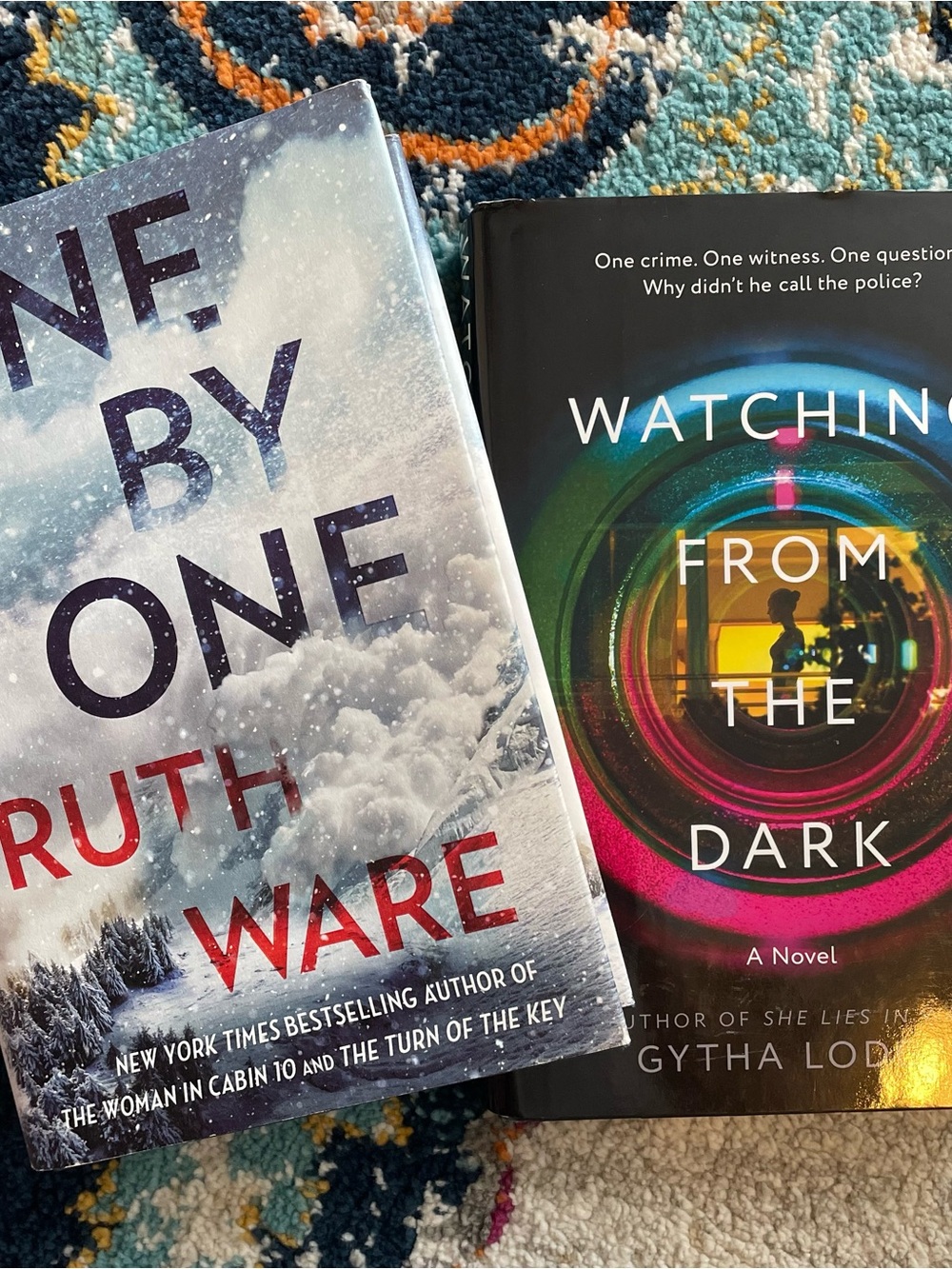 Book Bundle - Ruth Ware One by One - Gytha Lodge Watching From the Dark